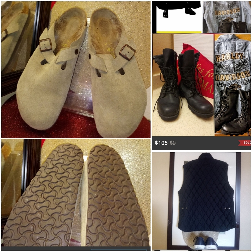 BIRKENSTOCK Boston Suede 45 Men 12 Wmn 14 - Picture 1 of 8